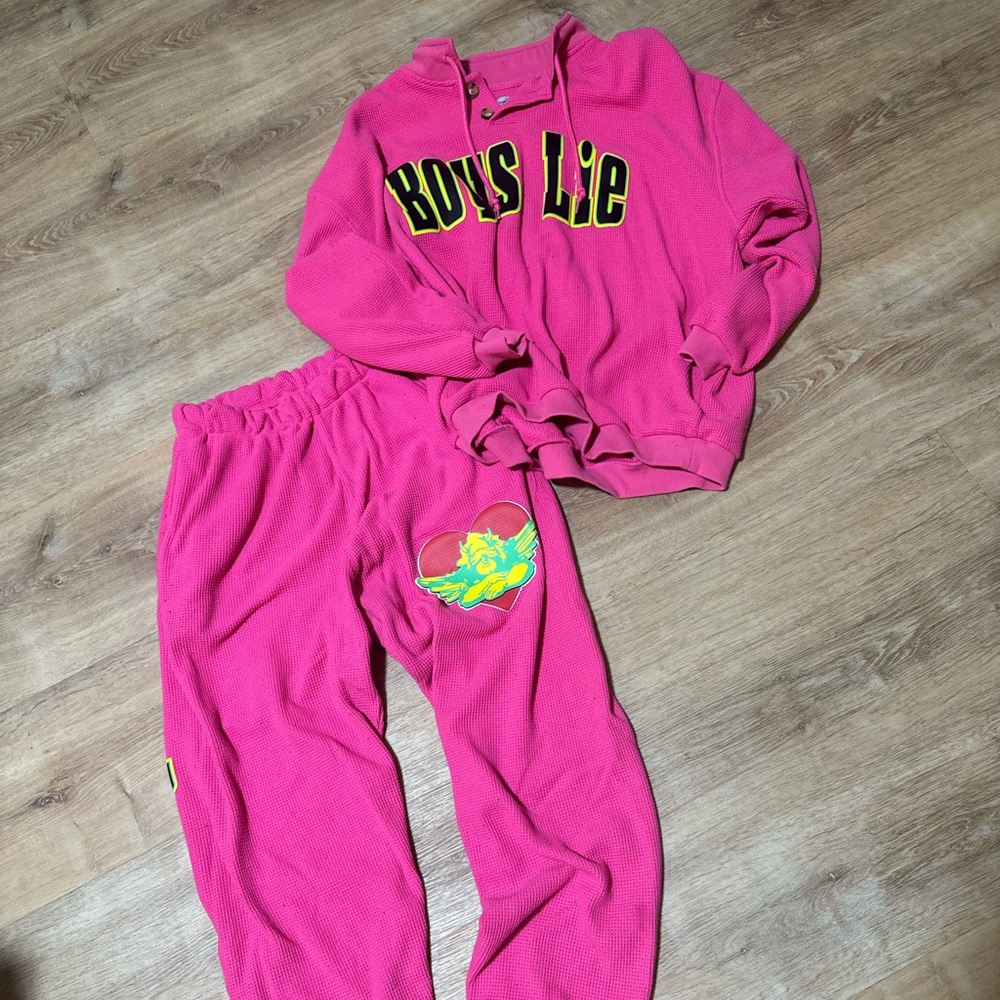Boys Lie sweat set